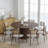 Solid Wood Dining Table Round Pedestal Kitchen Table-137385669-137385671