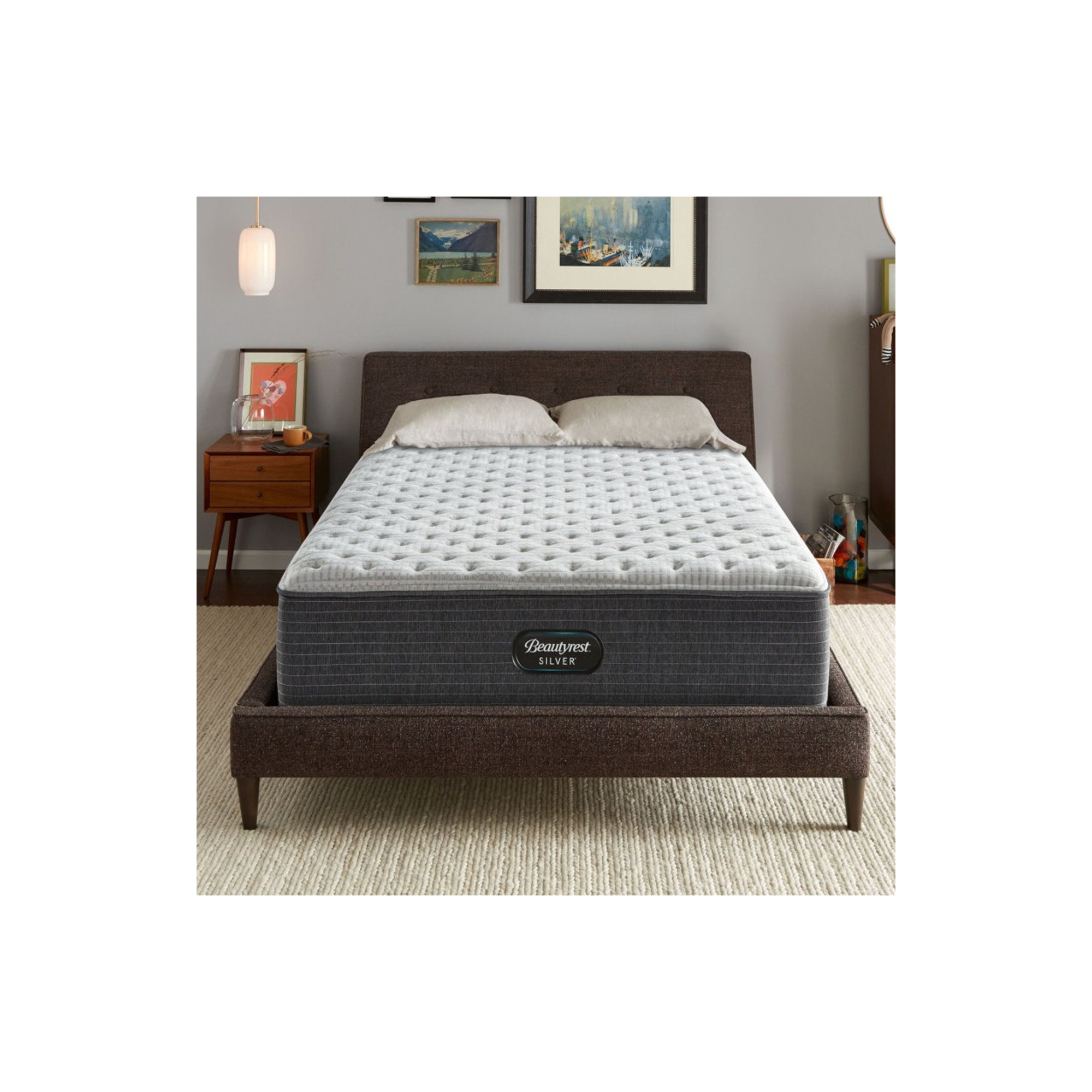 Beautyrest Silver BRS900-C Extra Firm 13.75" Innerspring Mattress, California King