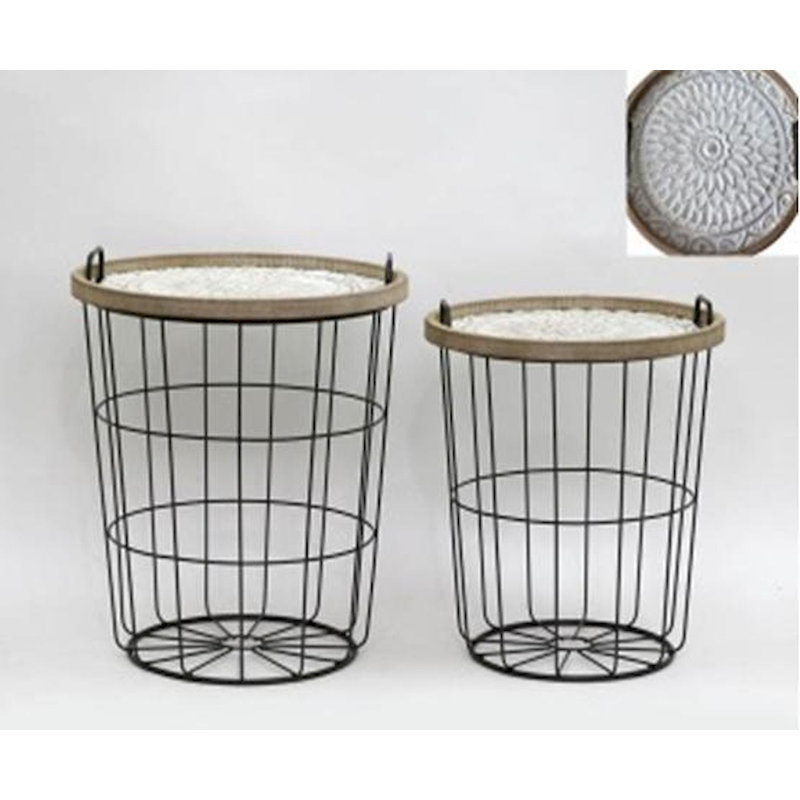 Ensemble de tables de bout Fromma
