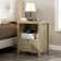 Arrilla 25" 1 - Drawer Nightstand with Built-in Outlets