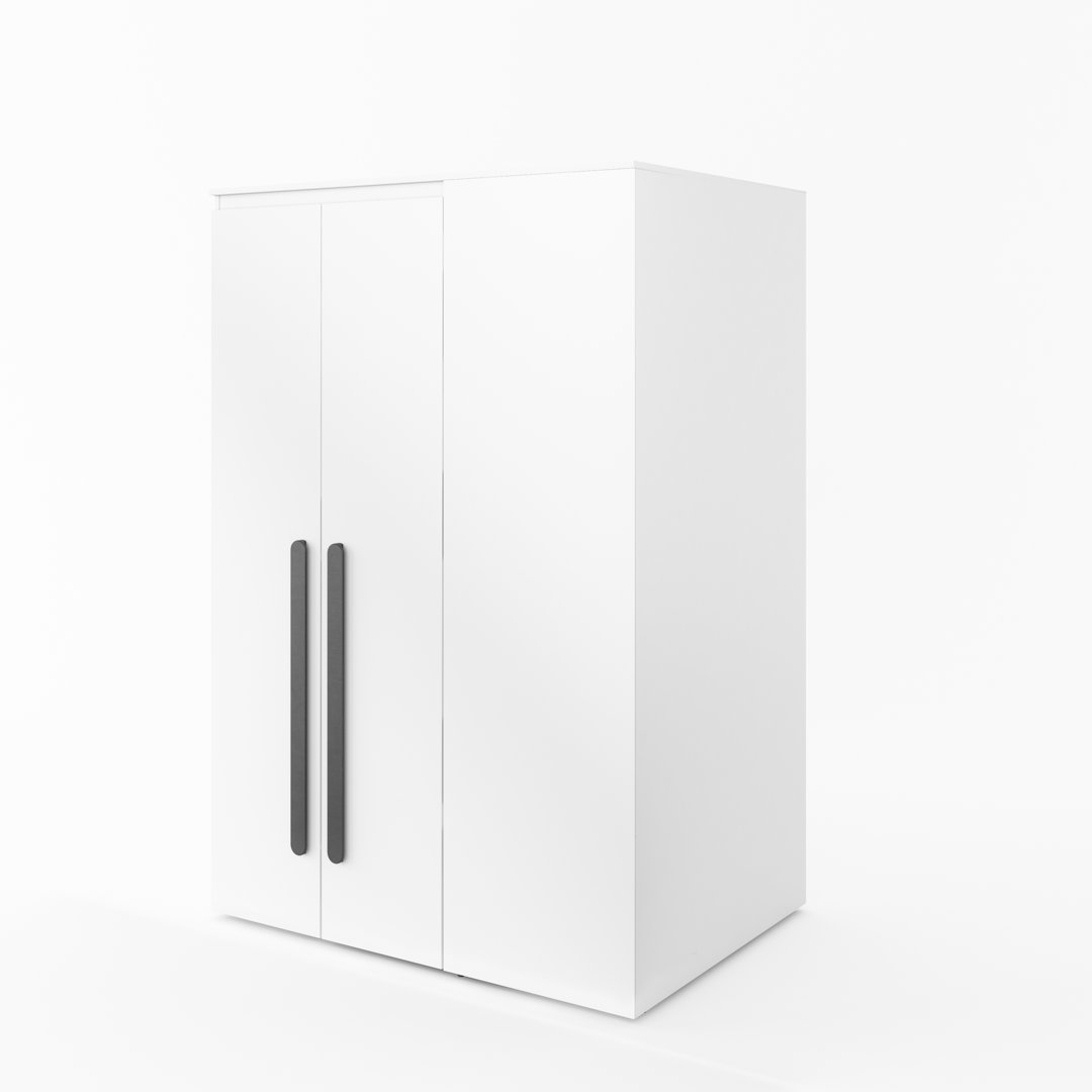 2 Door Manufactured Wood Wardrobe
