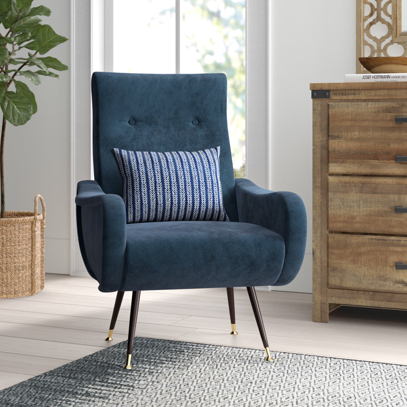 Fauteuil Alve, Bleu marine