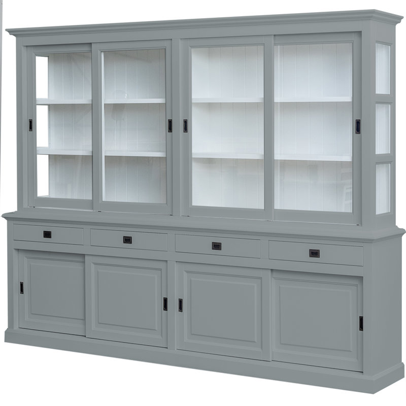 Burkett Display Cabinet, Traffic Grey