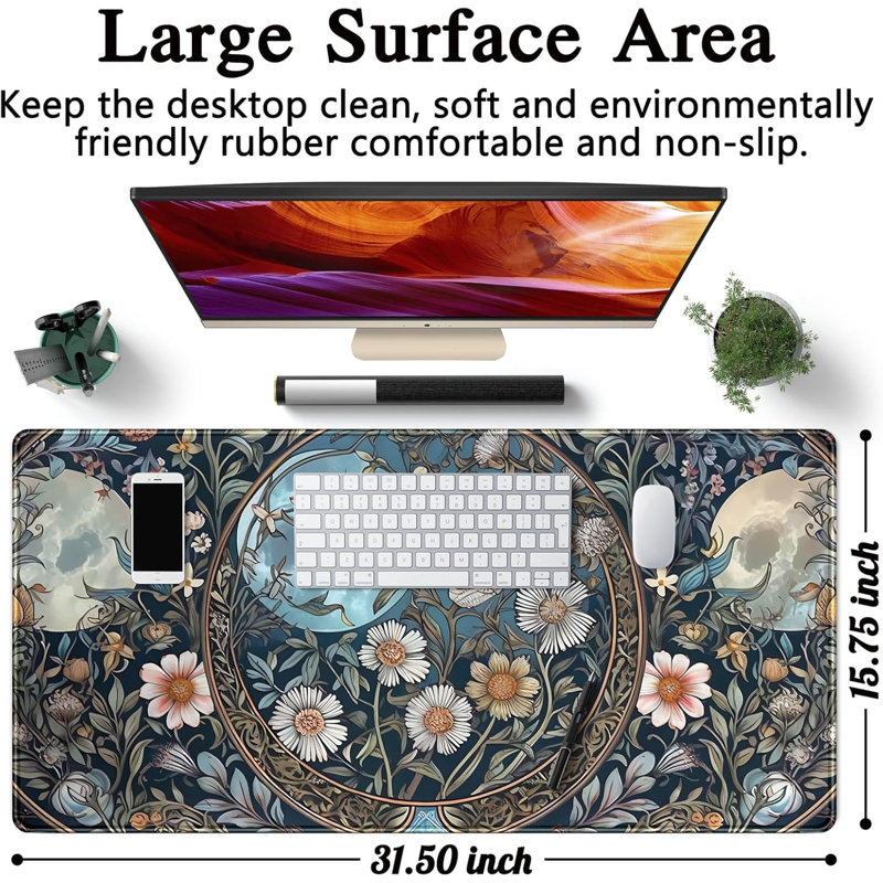 Tapis de bureau Tarot Triple Moon