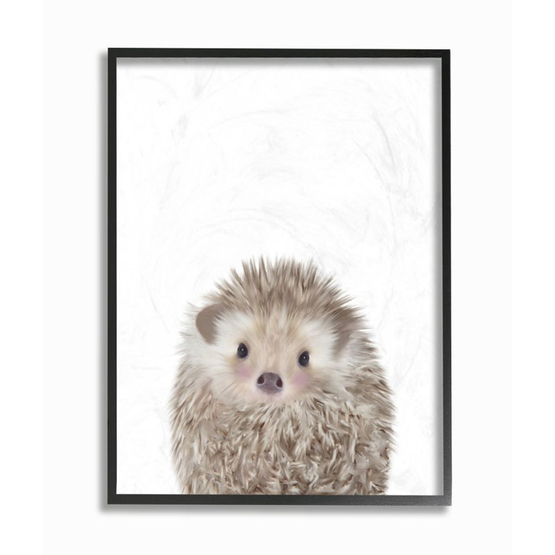 Décoration murale Gurganus, Giclée encadrée noir minuit, H 14 po x l 11 po x P 1,5 po