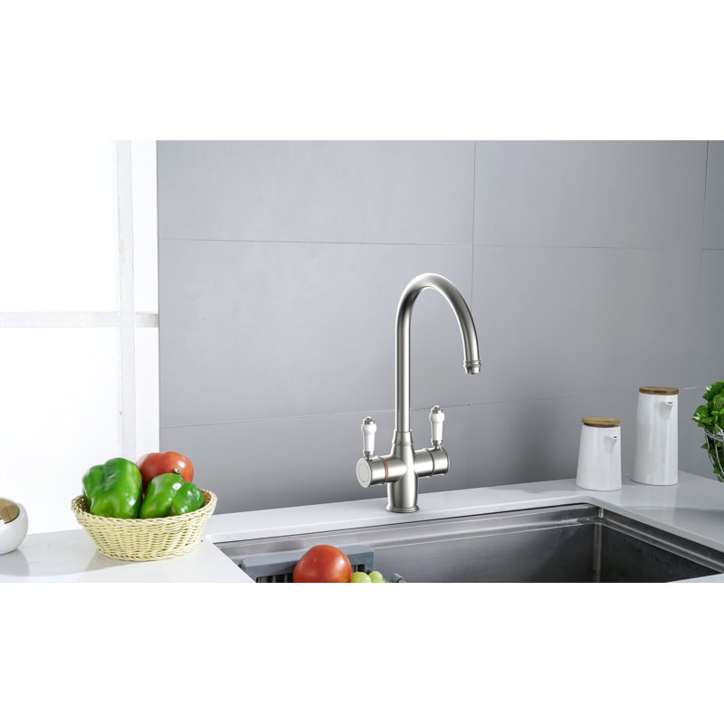 Vechi II Twin Lever Monobloc Tap