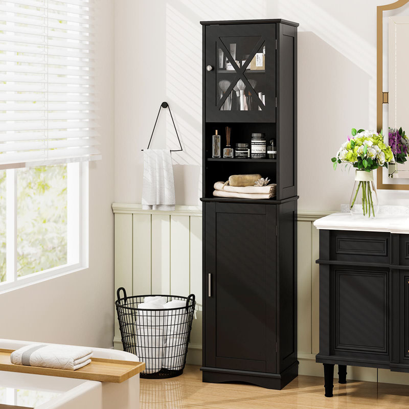 Freestanding Linen Cabinet