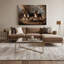 «Dogs American English Coonhound», art mural sur toile noire-609125901