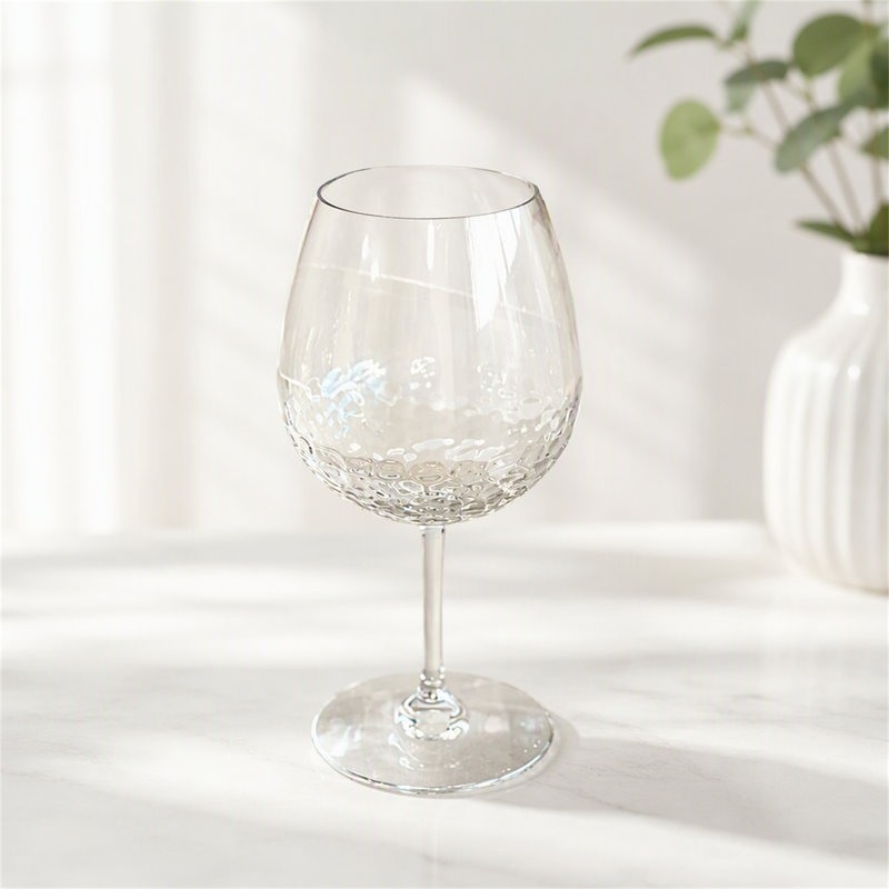 Ensemble de 4 verres à vin en plastique (22 oz)