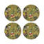 Sous-verres ronds en cuir Flora Fauna-119015155
