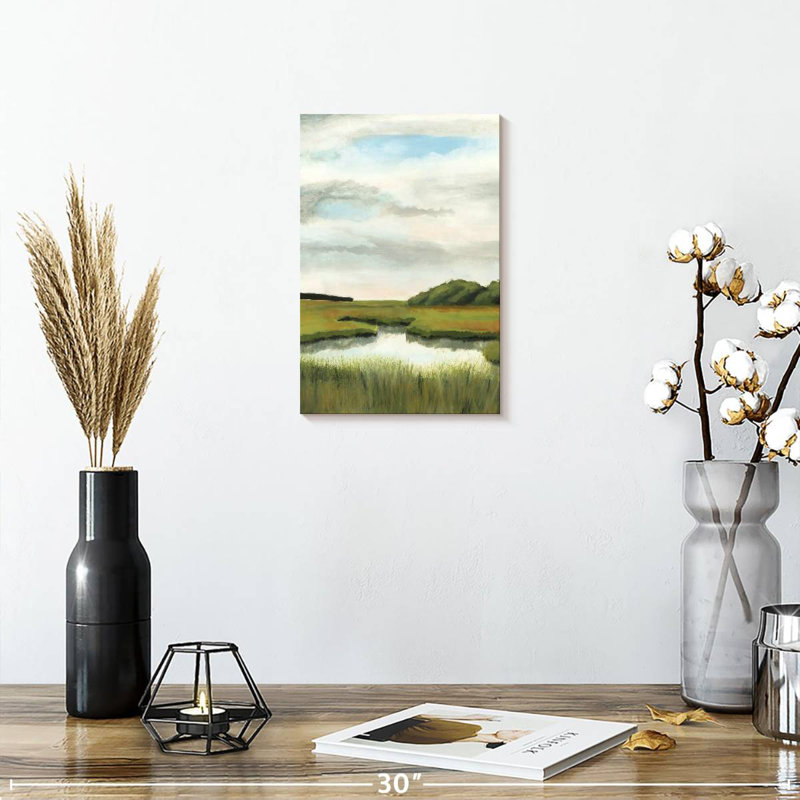 Alvord Marsh Landscape II, H 12 po x l 8 po