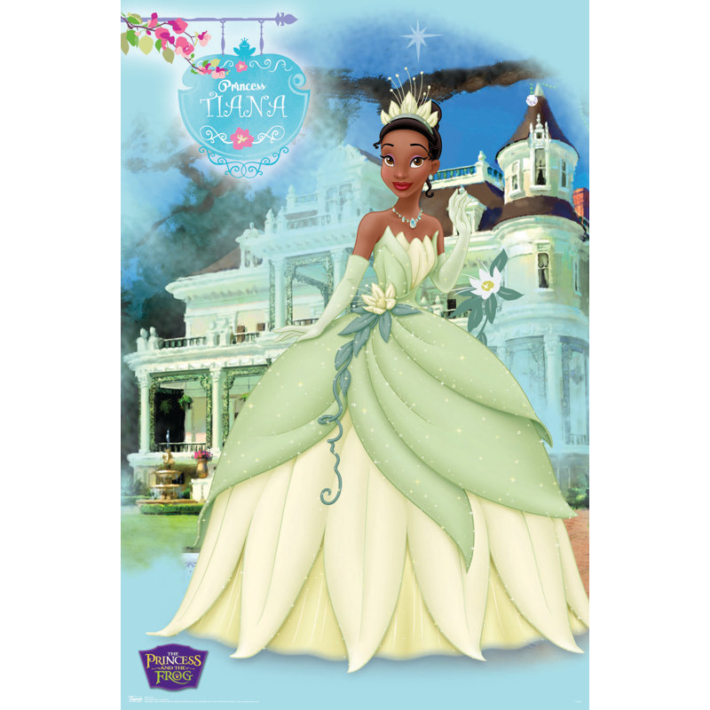 Princess grenouille-princess, impression sur papier