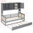 Wooden Daybed With Twin Size Trundle, And All-In-One Cabinet And Shelf-1153309263