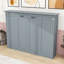 Lit escamotable peu encombrant avec armoire intégrée-123696427-123696425