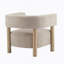 Fauteuil d'appoint rembourré Boucle-1776129176