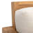 Baela 83.5" Wide Teak Patio Sofa with Cushions