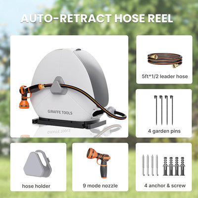 Iron Wall Mounted Required Hose Pot