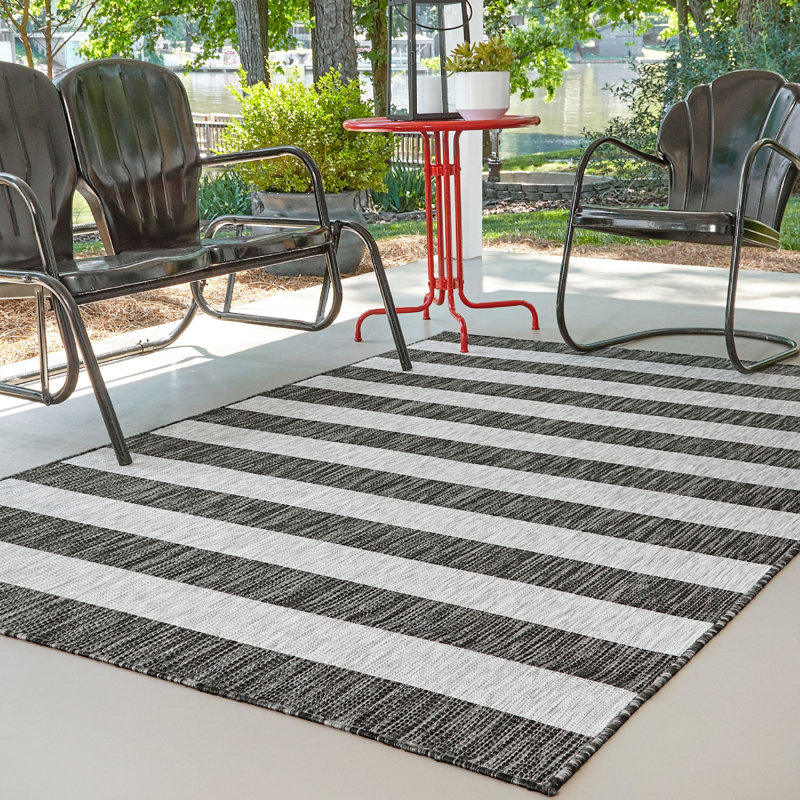 Tapis d'extérieur scintillant couleur étain, Rectangle 6 pi x 9 pi