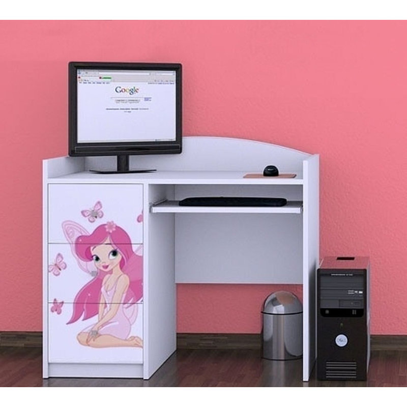 Northup 100cm Computer Desk, White