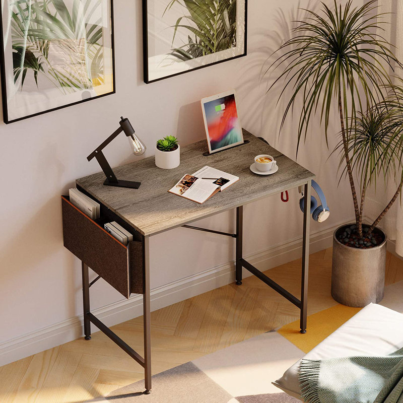 Xochitl Desk, 29' H x 31.5 " W x 19.7"D, Gray
