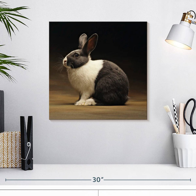 Crowle Rabbit, H 16 po x l 16 po