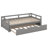Twin Size Extendable Daybed With Trundle Beds, Wood Daybed Frame With Pull Out Trundle, Twin To King Design Extending Daybed-178551798