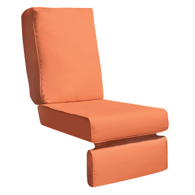 Housse d'extérieur pour fauteuil inclinable à coussins en T