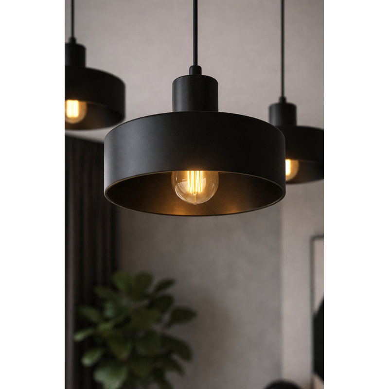 - Light Pendant, Matte Black