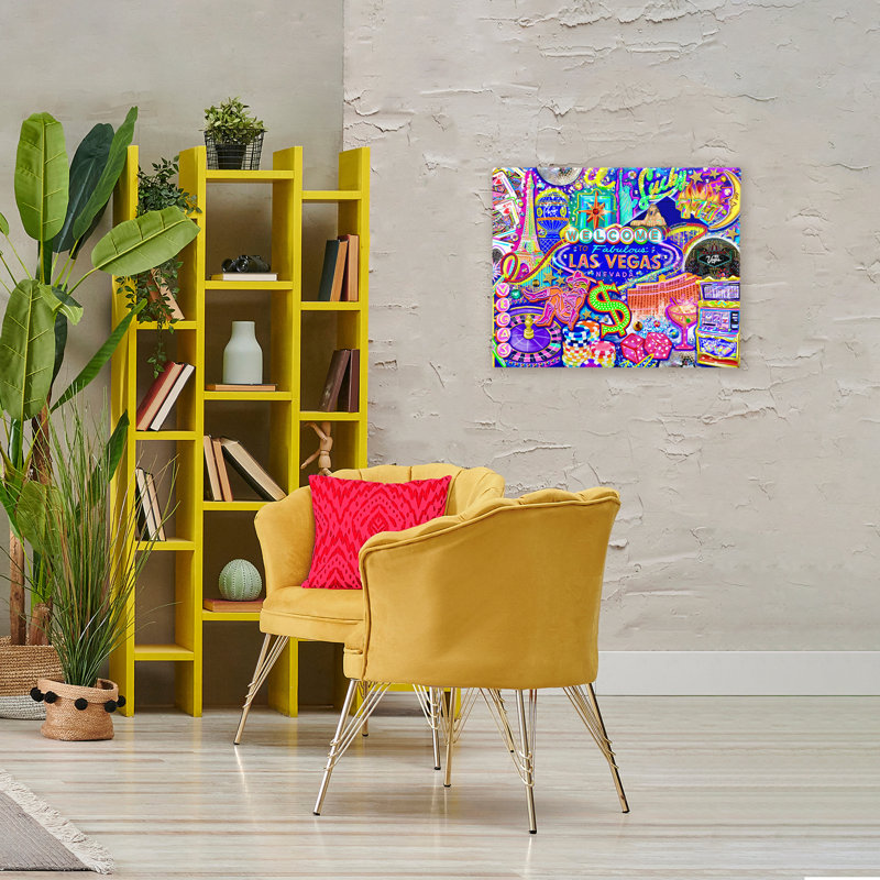 «Fabulous Las Vegas Fun Canvas», conception par Jess Stempel, H 24 po x l 30 po