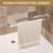Aluminum Frame Material Double Sliding Opening Shower Door  - 1/4" (6Mm) Clear Tempered Glass With Explosion-Proof Film, Dual Stainless Steel Handles-122071585