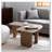 35.43" L-Shape Coffee Table-1781830766