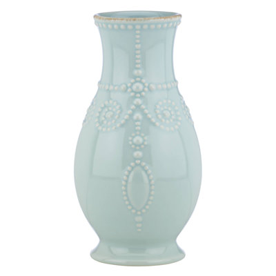 French Perle Giftware Fluted Table Vase