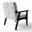 Chaise rembourrée Floral - Fauteuil vert Ferns Vines-1866911462