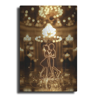 Dancing At The Ball' by r3darch0n Metal Wall Art