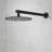 Circular 2-Function Thermostatic Complete Shower Faucet Set-134155032