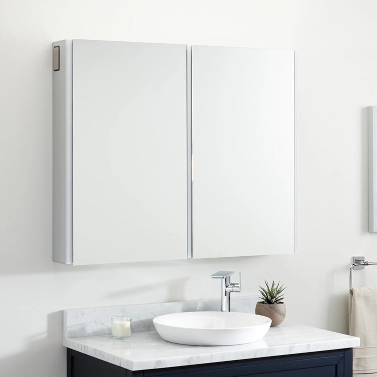 Leda 39.5" Lighted Medicine Cabinet with Tunable LED and Wireless Speaker
