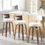 Tabouret de bar et de comptoir pivotant rembourré-1118633825-1118633826