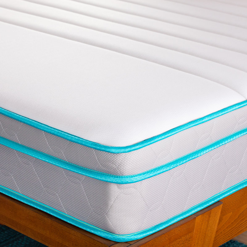 Linenspa Essentials 10 po Matelas hybride moyen en mousse viscoélastique imprégnée de gel, Grand