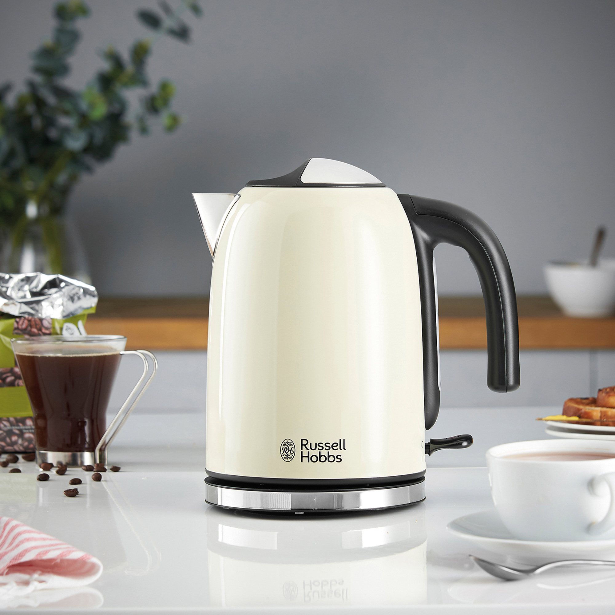 Fastest Boiling Kettle Only 45 Seconds Russell Hobbs Stainless