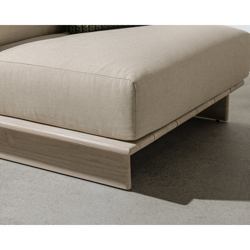 Livia Outdoor Teak Lounge Chair