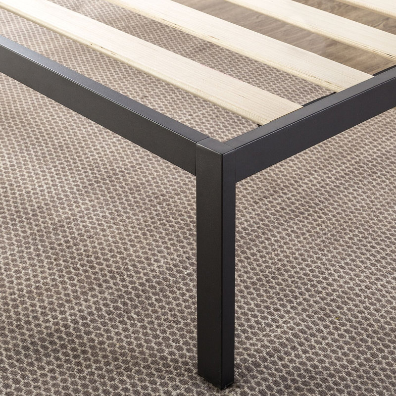 Modernista Classic 14" Metal Platform Bed, Full