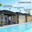 33 Ft. W x 25 Ft. D Aluminium Hardtop Gazebo-982450484