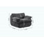 Fauteuil de canapé à compression complète avec pivot-655473306
