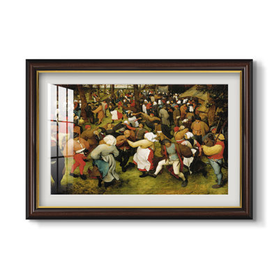 La Danse de noces (2), vers 1566 - Pieter Bruegel l'Ancien - Estampe encadrée sur mesure