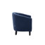 Fauteuils demi-tonneau avec accoudoirs rembourrés-1848671276