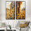 Tournesols et la collection Hayloft Barm I - Art mural floral, 2 panneaux