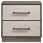 Table de chevet 2 tiroirs Edmondson Oak