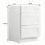 Armoire de cuisine Modern Shaker avec 3 tiroirs, structure en bouleau massif, glissières Dtc à fermeture en douceur à extension complète, tablettes réglables, options de largeurs multiples (12 po à 36 po)-122500609