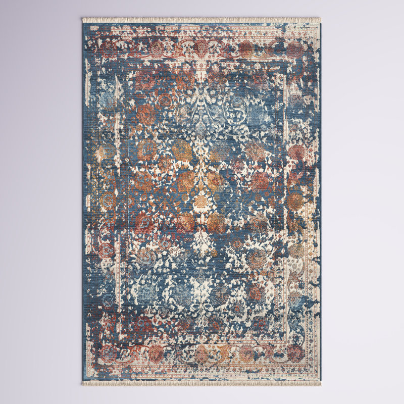 Henric Vintage Persian Performance Oriental Rug, Rectangle 9' x 11'7"