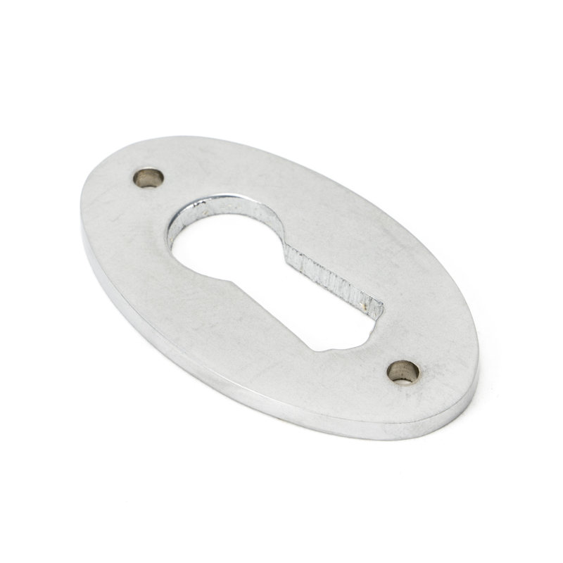 Escutcheon Rosette, Satin Chrome